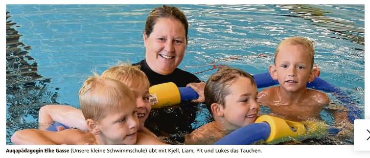 -Kinder lernen Schwimmsicherheit, Soester Anzeiger vom 10.08.20221
